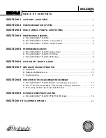 Preview for 2 page of Wilden Advanced P100 Series Engineering, Operation & Maintenance