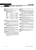 Предварительный просмотр 3 страницы Wilden Original P8 Engineering, Operation & Maintenance