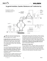 Preview for 12 page of Wilden PS 8 Stallion Metal Engineering, Operation & Maintenance