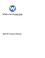 Wilderness Systems Helix PD Owner'S Manual preview