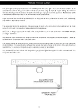 Preview for 10 page of Wildfire BF960SL User Instructions, Installation Instructions, Service Instructions