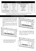 Preview for 18 page of Wildfire BF960SL User Instructions, Installation Instructions, Service Instructions