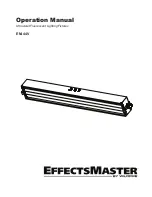 Wildfire Effects Master EM-44V Operation Manual preview