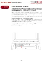 Preview for 24 page of Wildfire F-131 2 Series User Instructions