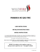 Wildfire PANAMA HE User Instructions preview