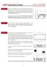 Preview for 6 page of Wildfire RAVEL 750CF User Instructions, Installation Instructions, Service Instructions