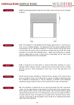 Preview for 18 page of Wildfire RAVEL 750CF User Instructions, Installation Instructions, Service Instructions