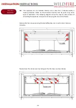 Preview for 20 page of Wildfire RAVEL 750CF User Instructions, Installation Instructions, Service Instructions