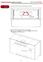 Preview for 21 page of Wildfire RAVEL 750CF User Instructions, Installation Instructions, Service Instructions