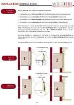 Preview for 23 page of Wildfire RAVEL 750CF User Instructions, Installation Instructions, Service Instructions