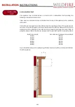 Preview for 40 page of Wildfire RAVEL 750CF User Instructions, Installation Instructions, Service Instructions