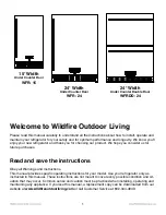 Preview for 2 page of Wildfire WFR- 15 Operational Manual