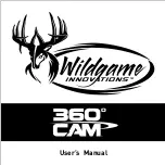 Preview for 1 page of Wildgame 360 Cam User Manual