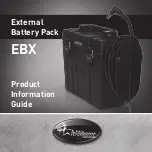 Wildgame EBX Product Information Manual preview