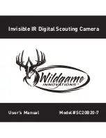 Preview for 1 page of Wildgame SC20B20-7 User Manual