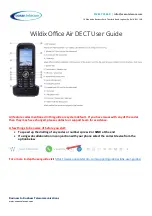 Wildix Office Air User Manual preview