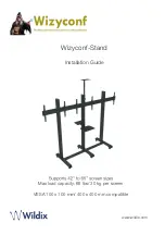 Wildix Wizyconf-Stand Installation Manual preview