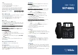 Wildix WP480G User Manual предпросмотр