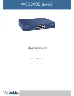 Preview for 1 page of Wildix WS08POE User Manual