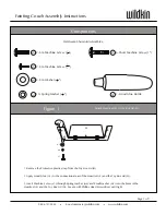 Предварительный просмотр 3 страницы wildkin Fainting Couch Assembly Instructions Manual