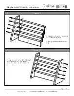 Preview for 2 page of wildkin Sling Bookshelf Assembly Instructions