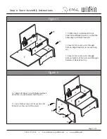 Предварительный просмотр 4 страницы wildkin Step ’n Store Assembly Instructions