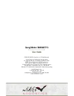 Preview for 66 page of Wildlife Acoustics Song Meter SM4BAT FS User Manual