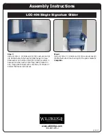 Preview for 2 page of Wildridge LCC-406 Assembly Instructions