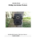 Предварительный просмотр 1 страницы WildSpy CAM AC-833S Instruction Manual