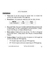 Предварительный просмотр 11 страницы Wildview InfraredXtreme STC-TGLX35IR User Manual