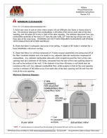 Предварительный просмотр 5 страницы WILDWOOD OVENS &BBQ’S MILANO OVEN Installation Instructions Manual