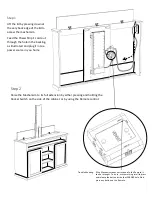 Preview for 3 page of Wildwood BASIC TV LIFT CABINET Setup Instructions