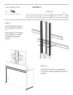 Preview for 9 page of Wildwood BASIC TV LIFT CABINET Setup Instructions