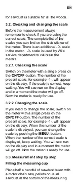 Preview for 21 page of Wile Bio Moisture Wood Operating Instructions Manual