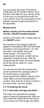 Preview for 22 page of Wile Bio Moisture Wood Operating Instructions Manual