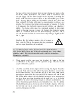 Preview for 26 page of Wilesco D100E User Manual