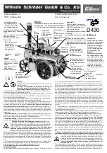 Предварительный просмотр 1 страницы Wilesco D430 Manual