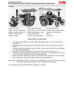 Wilesco Steam Roller D375 Assembly Instructions Manual предпросмотр