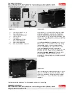 Предварительный просмотр 4 страницы Wilesco Steam Roller D375 Assembly Instructions Manual