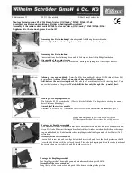 Preview for 2 page of Wilesco Z360 User Manual