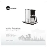 Wilfa Precision WSP-1A Instruction Manual preview