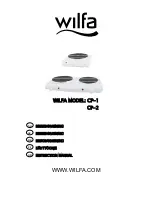 Wilfa CP-2 Instruction Manual preview