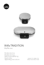Wilfa DWA-516W Operating Instructions Manual preview