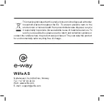 Preview for 32 page of Wilfa e-way E-600MAX User Manual