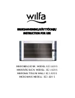 Wilfa EG1.820 S Instructions For Use Manual preview