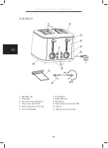 Предварительный просмотр 38 страницы Wilfa FAMILY TO4B-1600 Instruction Manual