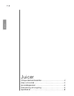 Preview for 14 page of Wilfa JuiceMaster SJ-150A Instruction Manual