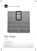 Wilfa Kilo Solar Instruction Manual preview