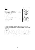 Preview for 36 page of Wilfa M4-700 Instruction Manual