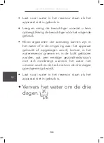 Preview for 106 page of Wilfa NATURA HU-400WW Instruction Manual